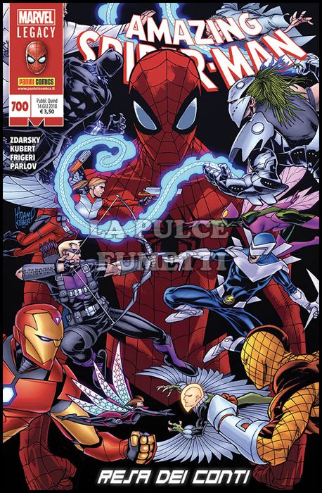 UOMO RAGNO #   700 - AMAZING SPIDER-MAN - MARVEL LEGACY